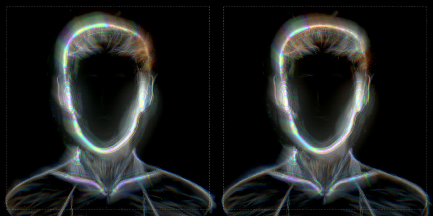 The ghost portrait